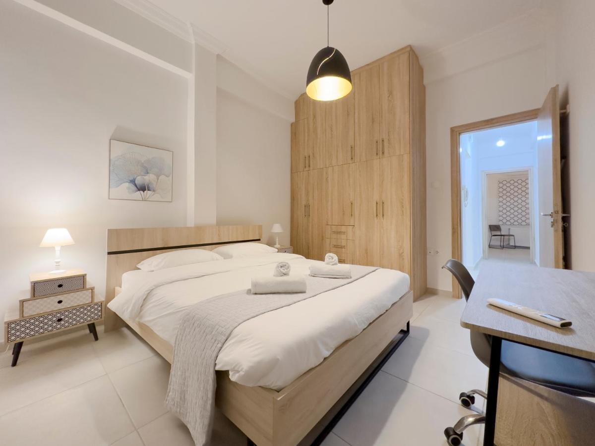 Апартаменты Aventura Comfortable 90Sqm Apt In Kato Patisia Афины Экстерьер фото